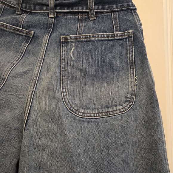 Scotch & Soda Relaxed Wide Leg Tie Waist Jeans - Picture 9 of 13